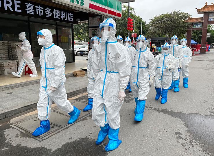 集团党员助力广州疫情封控区，筑牢抗疫“长城”